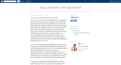 Desktop Screenshot of cellphonespyreviews.blogspot.com