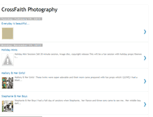 Tablet Screenshot of crossfaithphotography.blogspot.com