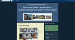 Desktop Screenshot of cochabambaforchrist.blogspot.com