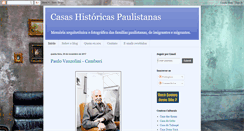 Desktop Screenshot of casashistoricaspaulistanas.blogspot.com