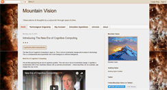 Desktop Screenshot of mountainvision.blogspot.com
