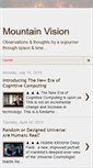 Mobile Screenshot of mountainvision.blogspot.com