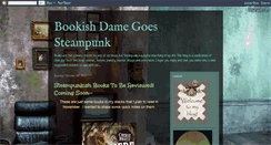 Desktop Screenshot of bookishdamesteampunk.blogspot.com