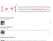 Tablet Screenshot of 3gigglinggirls.blogspot.com