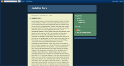 Desktop Screenshot of carsjadakiss99a0.blogspot.com