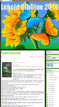 Mobile Screenshot of lekcjebiblijne.blogspot.com