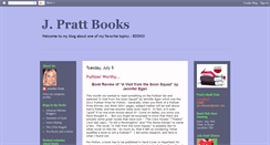 Desktop Screenshot of jprattbooks.blogspot.com