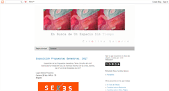 Desktop Screenshot of enbuscadeunespaciosintiempo.blogspot.com