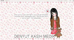 Desktop Screenshot of kasihdani.blogspot.com