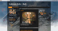 Desktop Screenshot of lukisanrealisme.blogspot.com