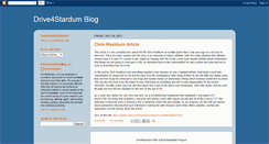 Desktop Screenshot of drive4stardum.blogspot.com