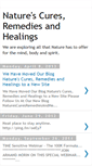 Mobile Screenshot of naturescuresremediesandhealings.blogspot.com