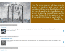 Tablet Screenshot of bethunecatholic.blogspot.com