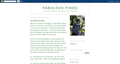 Desktop Screenshot of fabulousfinds-elena.blogspot.com