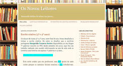 Desktop Screenshot of os-novos-leitores.blogspot.com