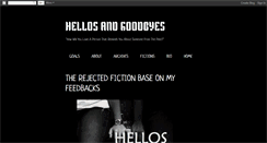 Desktop Screenshot of hellos-and-goodbyes.blogspot.com