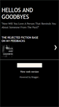 Mobile Screenshot of hellos-and-goodbyes.blogspot.com