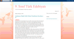 Desktop Screenshot of edebiyat9.blogspot.com