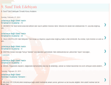 Tablet Screenshot of edebiyat9.blogspot.com