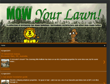 Tablet Screenshot of mow-your-lawn.blogspot.com