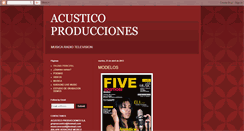 Desktop Screenshot of grupoacustico.blogspot.com