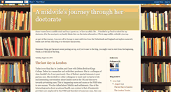 Desktop Screenshot of amidlifemidwifesjourney.blogspot.com