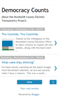 Mobile Screenshot of democracycounts.blogspot.com