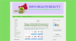 Desktop Screenshot of infohealthbeauty.blogspot.com