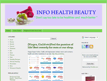 Tablet Screenshot of infohealthbeauty.blogspot.com