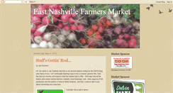 Desktop Screenshot of eastnashvillefarmersmarket.blogspot.com