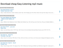 Tablet Screenshot of download-easy-listening-mp3music.blogspot.com