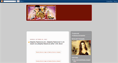 Desktop Screenshot of omshantiomvideosongs.blogspot.com