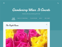 Tablet Screenshot of gardeningwhenitcounts.blogspot.com