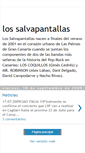 Mobile Screenshot of lossalvapantallas.blogspot.com