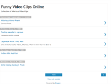 Tablet Screenshot of funnyvideoclipsonline.blogspot.com