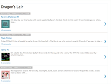 Tablet Screenshot of dragonlairs.blogspot.com