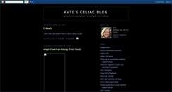 Desktop Screenshot of katesceliac.blogspot.com