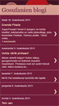 Mobile Screenshot of gosufanienblogi.blogspot.com