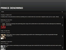 Tablet Screenshot of princedenowino.blogspot.com