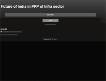 Tablet Screenshot of pppinfraindia.blogspot.com