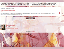 Tablet Screenshot of comoganhardinheirotrabalhandoemcasa.blogspot.com