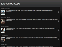 Tablet Screenshot of ilcerchiogiallo.blogspot.com