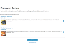 Tablet Screenshot of edmontonreview.blogspot.com