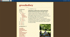 Desktop Screenshot of groszkofory.blogspot.com