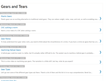 Tablet Screenshot of gearsandtears.blogspot.com