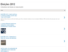 Tablet Screenshot of interativa87eleicoes2010.blogspot.com