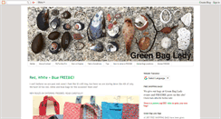 Desktop Screenshot of greenbaglady.blogspot.com
