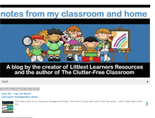 Tablet Screenshot of littlestlearners.blogspot.com