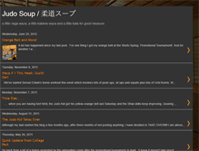 Tablet Screenshot of judosoup.blogspot.com