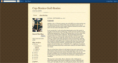 Desktop Screenshot of copstoriesgodstories.blogspot.com